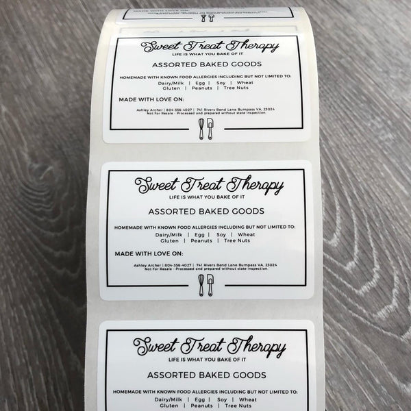 Custom Labels on a Roll